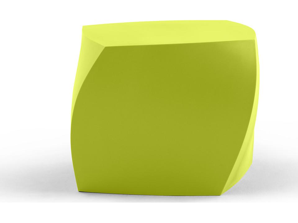 Gehry Left Twist cube - Green