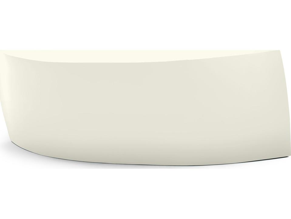 Gehry Polyethylene Bench in White