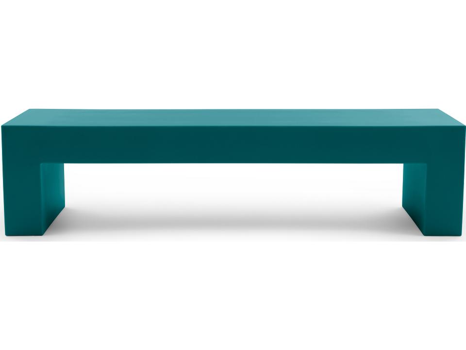 Vignelli Bench Large 72" - Turquoise