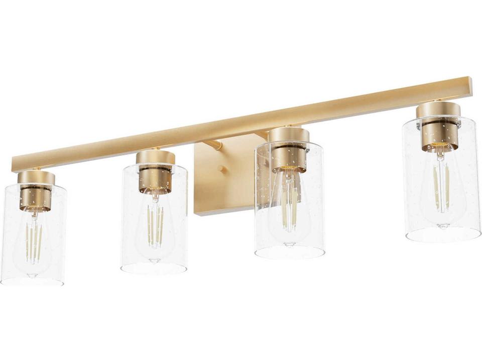 Hartland 4-Light Alturas Gold Brass Vanity Light