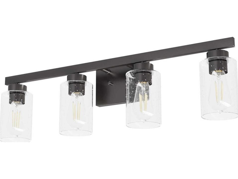 Hartland 4-Light Noble Bronze Black Vanity Light