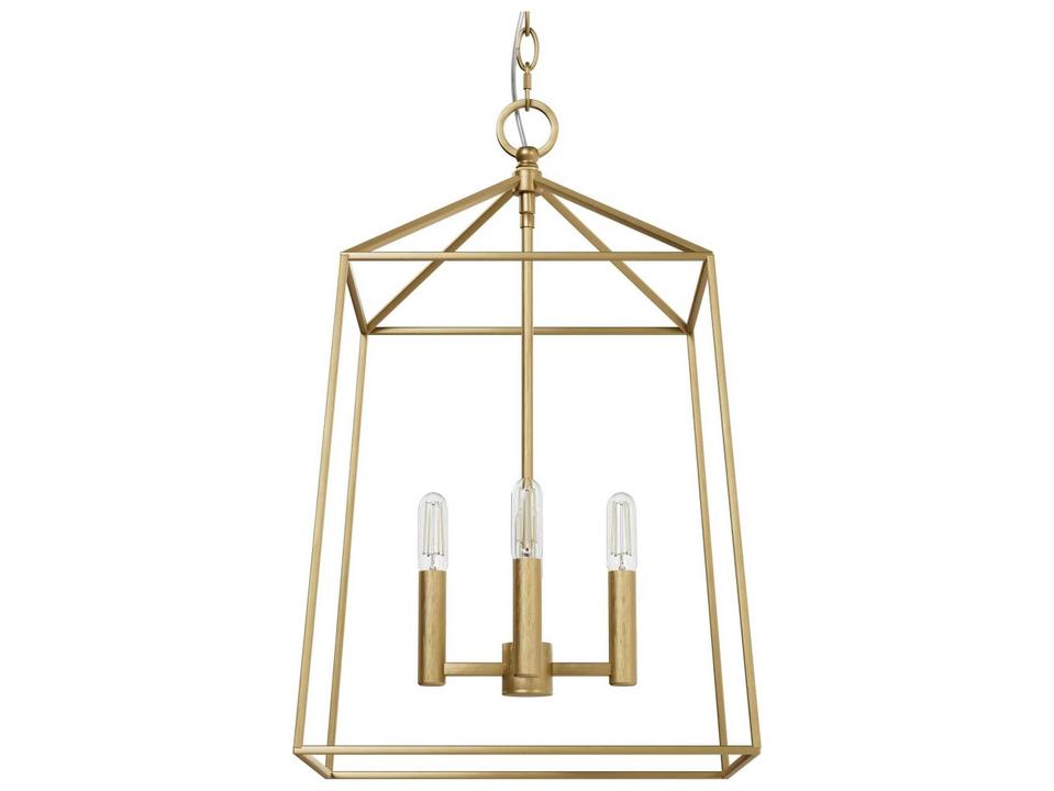 Fair Oaks 4-Light Luxe Gold Lantern Pendant