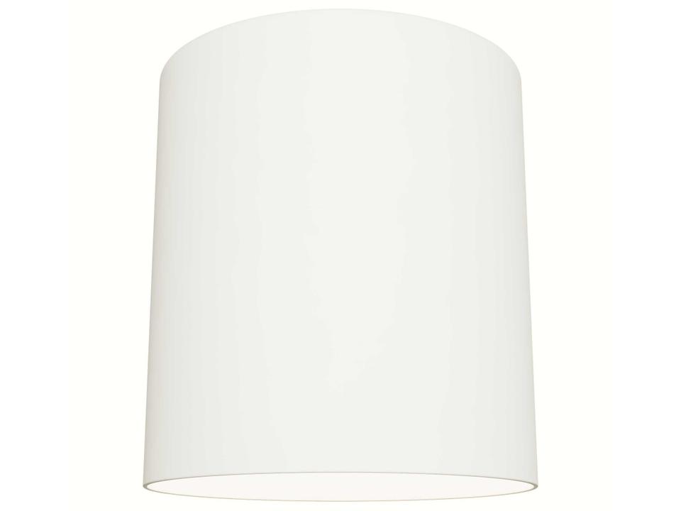 Canoga White Cylinder Flush Mount