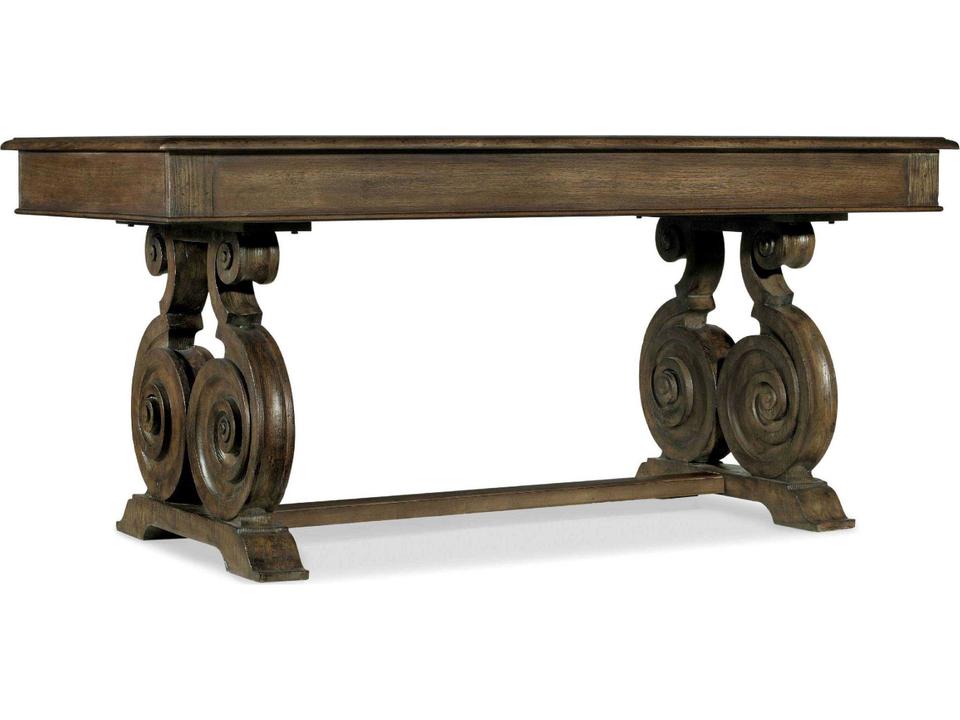 Rhapsody Writing Desk with Drop-Front Keyboard Drawer and Storage