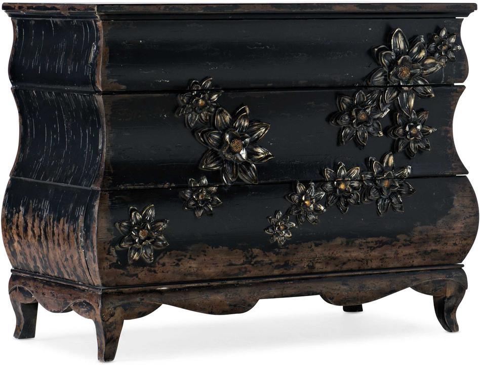 Sanctuary Charmant 3-Drawer Bachelorette Chest in Porte Noir Finish