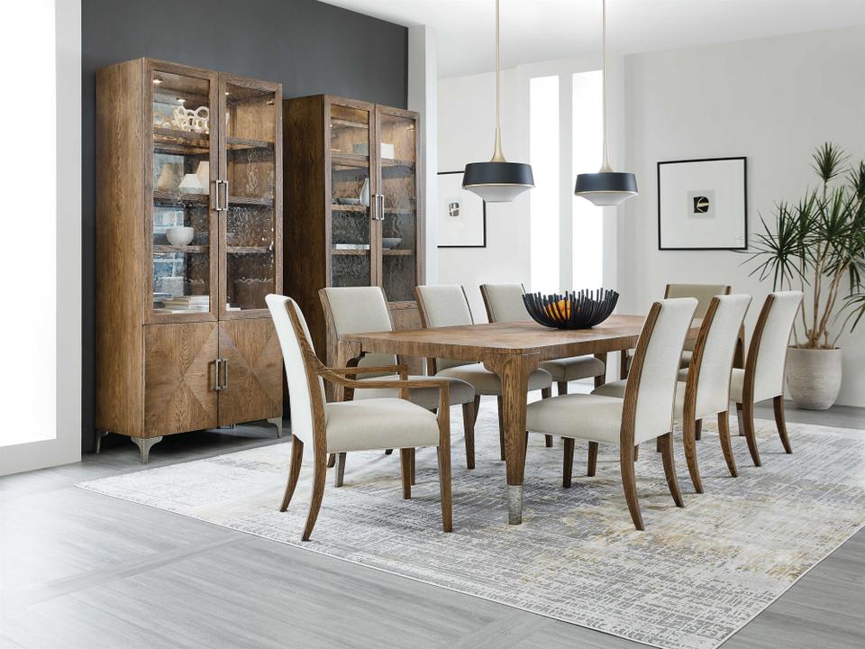 Chapman Oak Wood Dining Room Set