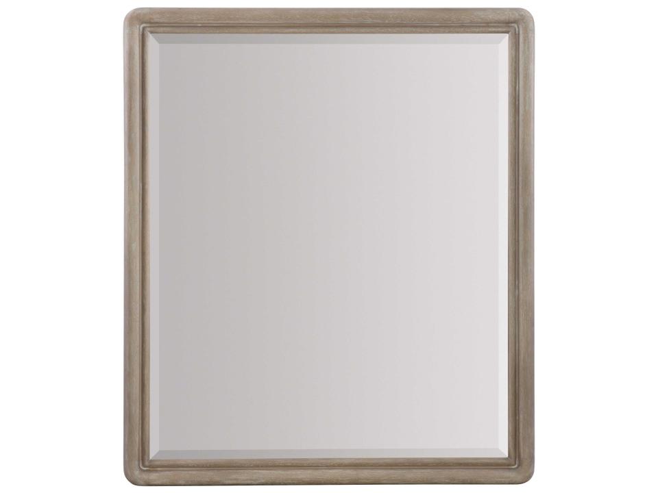 Affinity Transitional Rectangle Mirror Greige Sand-Blasted Finish