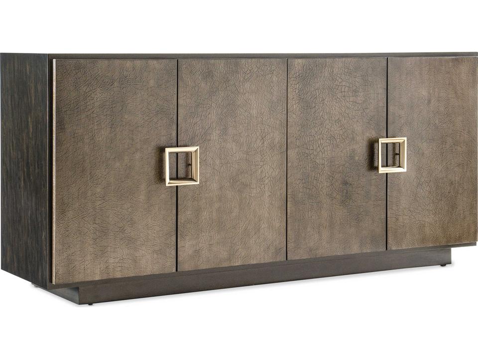 Melange Asher 76" Dark Wood Media Console