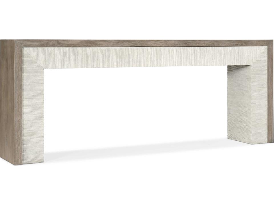 Serenity Skipper Rectangle 80-Inch Console Table in Two-Tone Gray