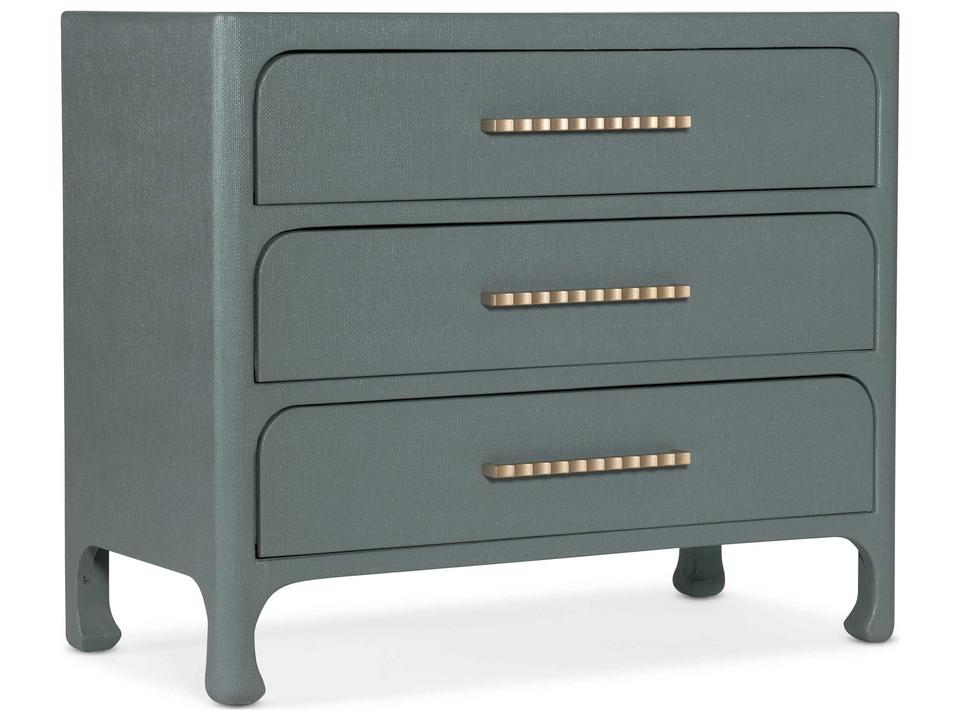 Serenity Cruiser Accent Chest in Reef Blue with Chow-Style Legs