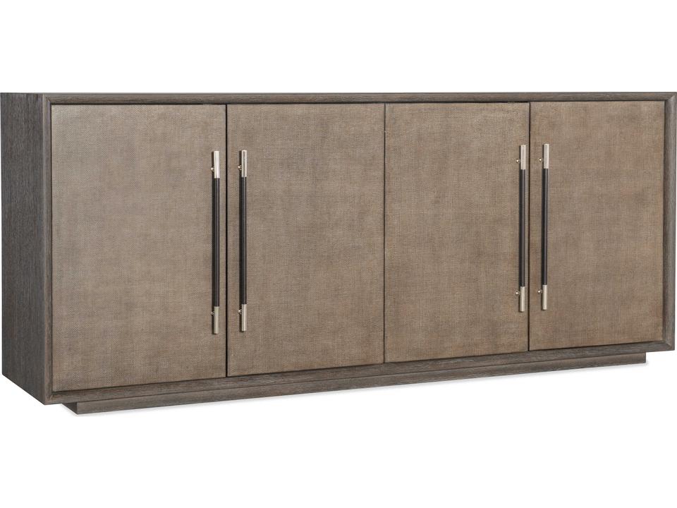 Modern Mood Entertainment Console in Mink Finish