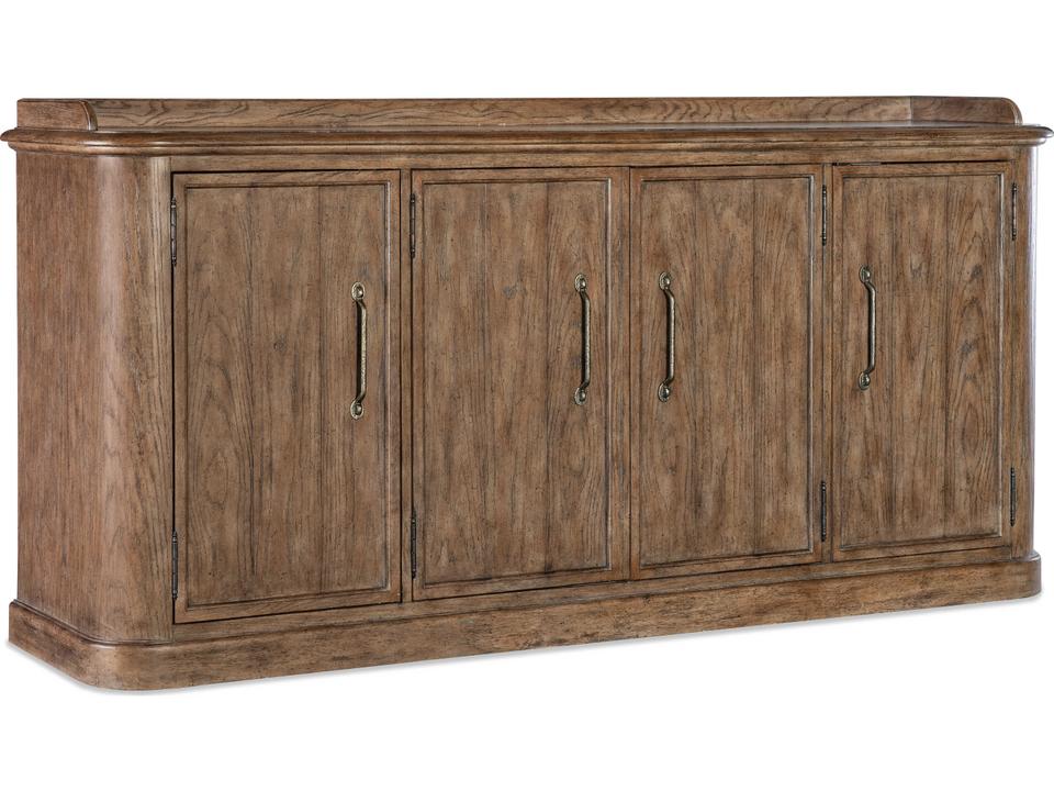Americana 78 Inch Four Door Buffet in Americana Honey