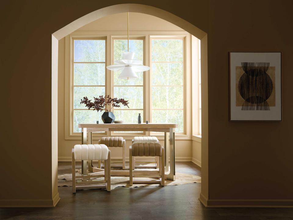 Banyon Bay Oak Wood Dining Room Set
