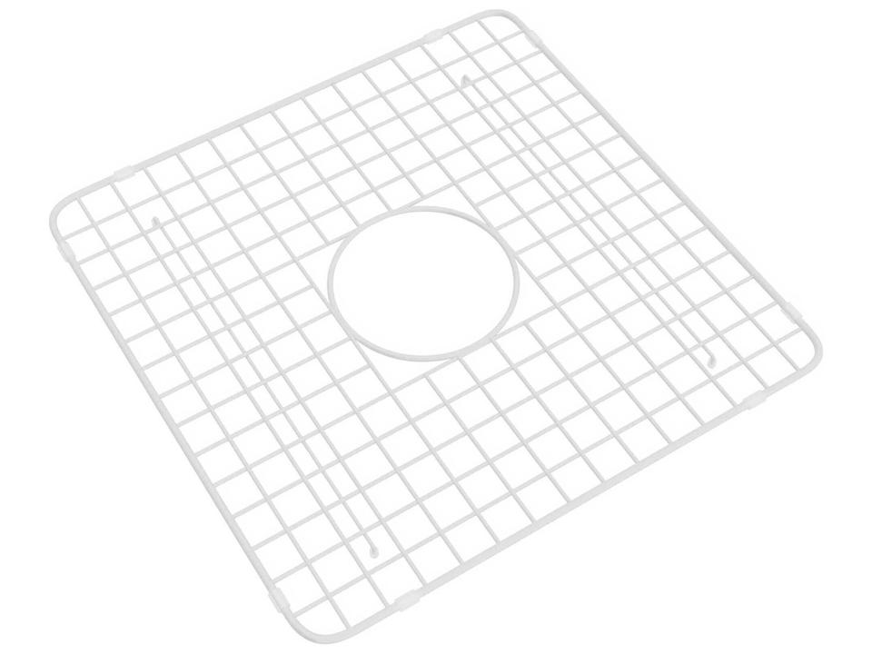 Lancaster White 15 Inch Wire Sink Grid for RC3719 Kitchen Sink