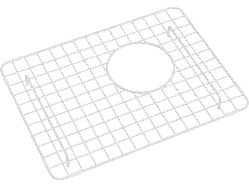 Lancaster White Abcite Wire Sink Grid for RC4019 Small Bowl