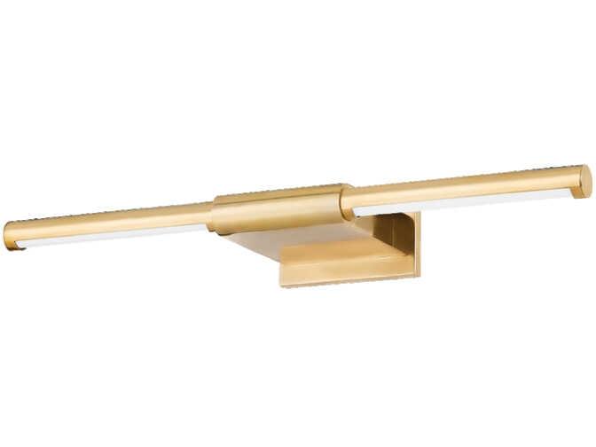 Jerome 1-Light Aged Brass LED Picture Light