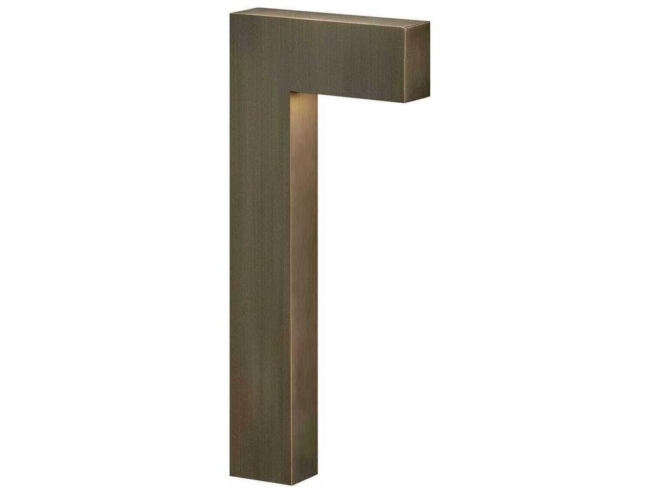 Atlantis 1-Light LED Outdoor Path Light in Matte Bronze