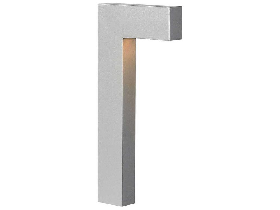 Atlantis 1-Light 12V LED Path Light in Titanium Finish