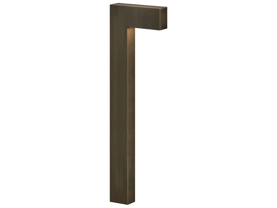 Atlantis 1-Light LED Outdoor Path Light in Matte Bronze