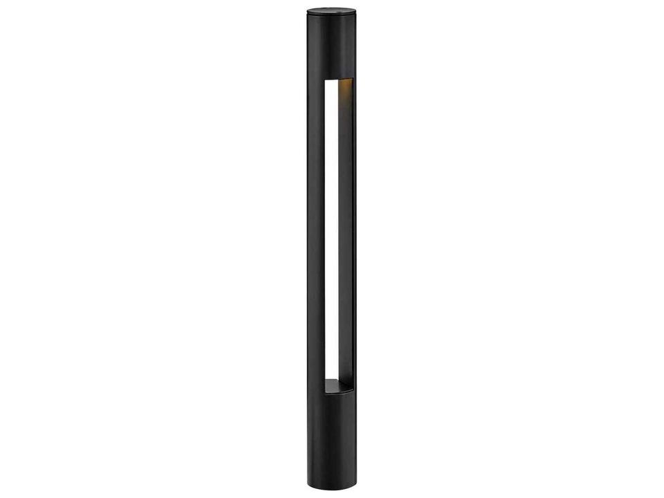 Atlantis 1-Light Outdoor Path Light in Satin Black