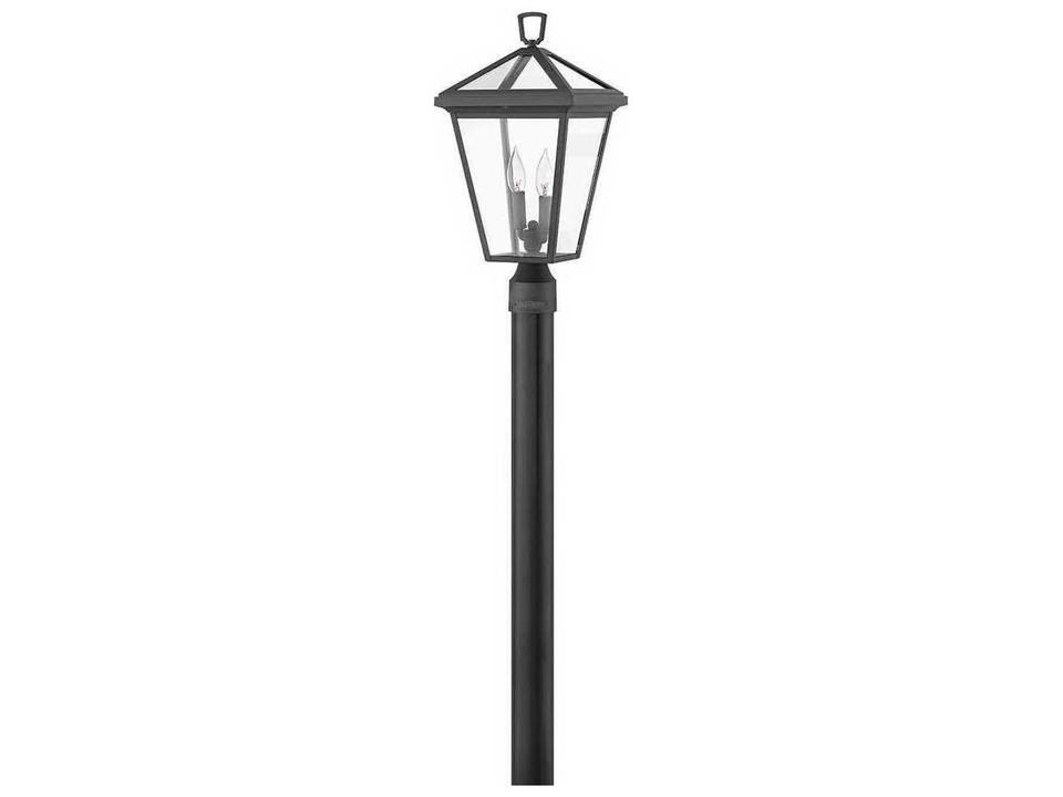 Alford Place 2-Light Outdoor Post Light in Museum Black
