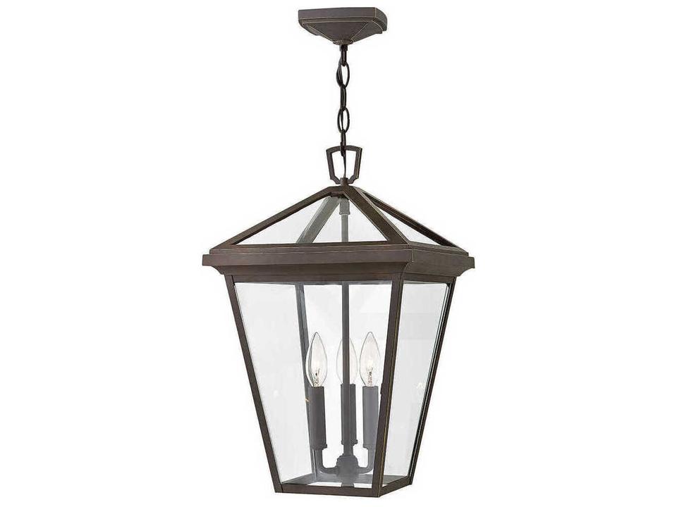 Alford Place 3-Light Outdoor Hanging Lantern in Oil Rubbed Bronze