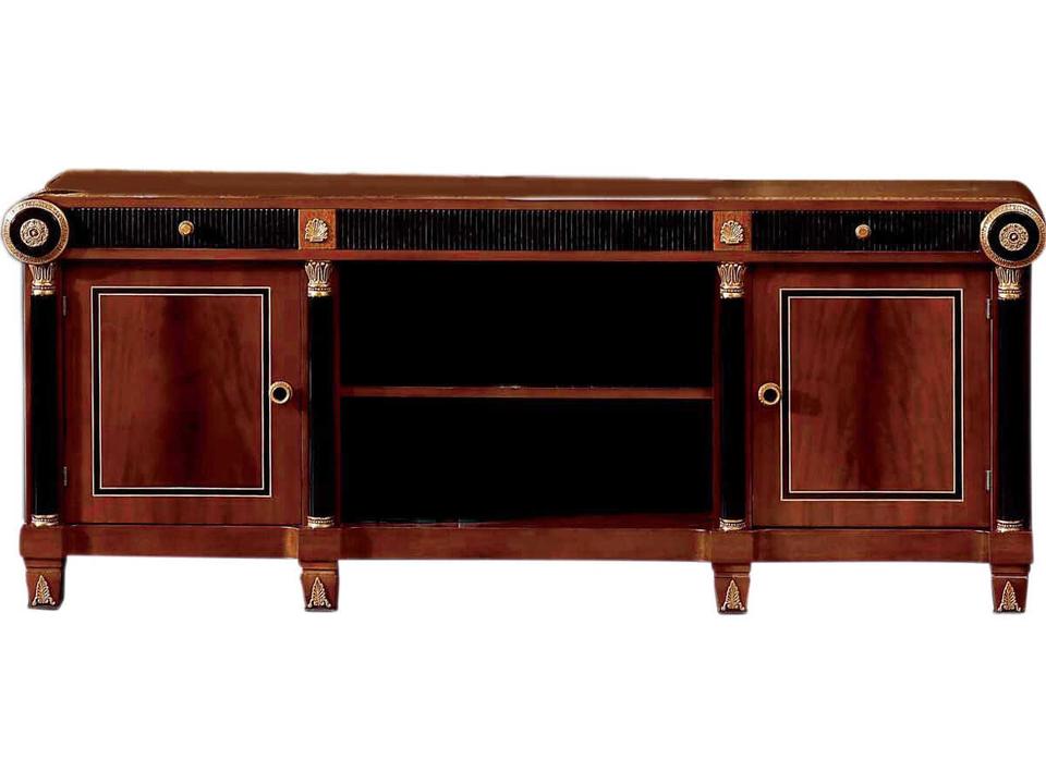 E-10 75-Inch Solid Wood Media Console
