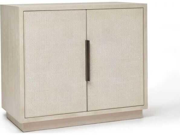 Holmes Natural Oak Wood Cliffside Vintage Bronze Bar Cabinet