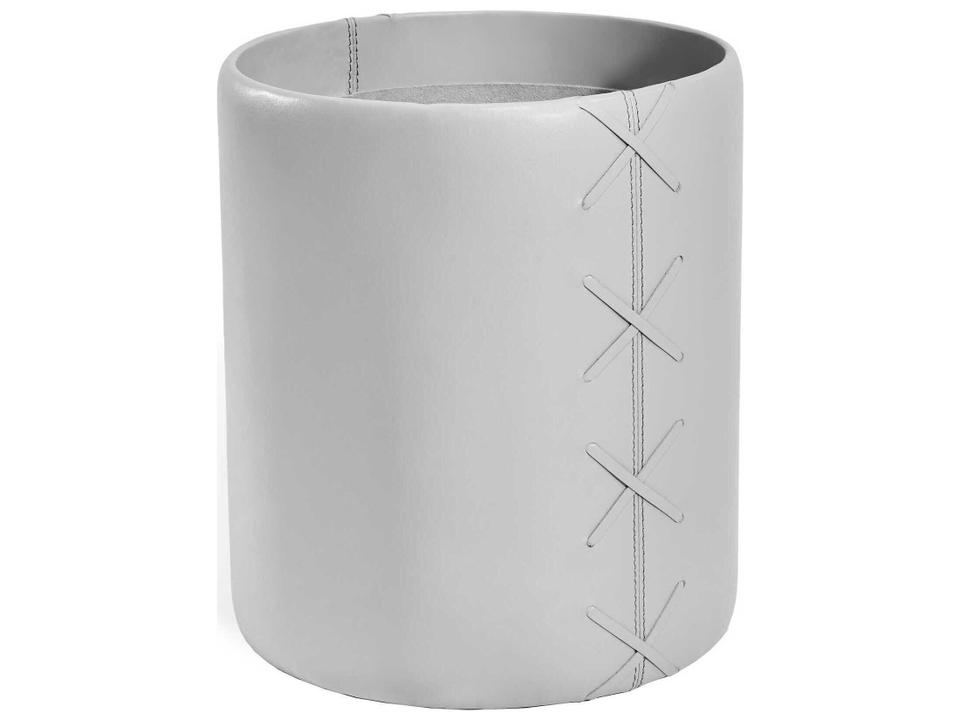 Xavier Light Grey Wastebasket