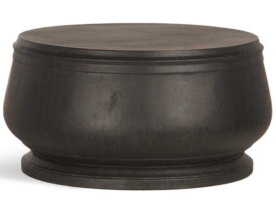 Hudson Charcoal Concrete Round Coffee Table
