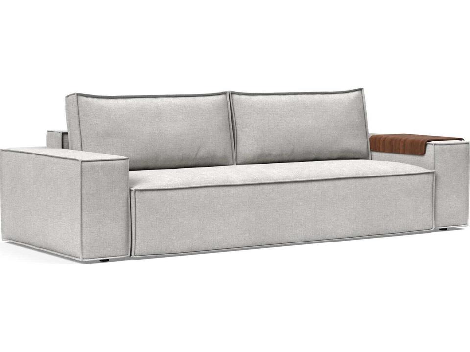 Newilla Adario Fog Gray Upholstered Sofa Bed