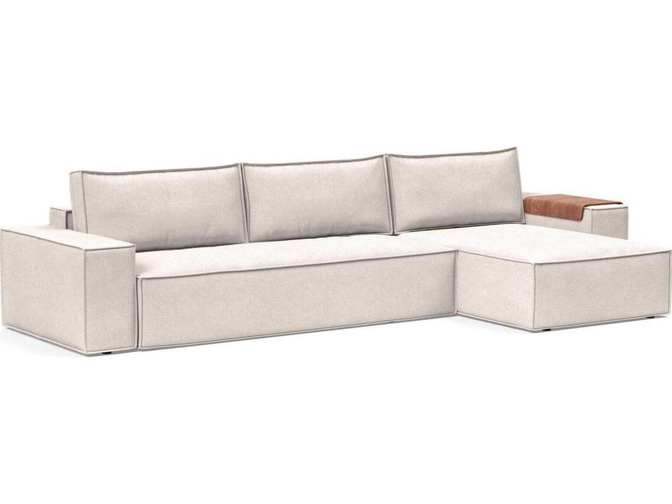 Newilla Adario Basmati Beige Upholstered Sofa Bed