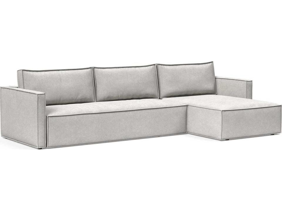 Newilla Adario Fog Gray Upholstered Sofa Bed