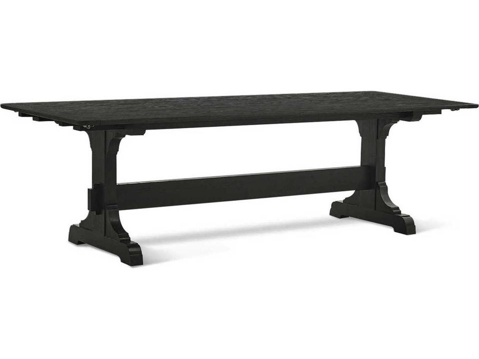 Timeless Epoch Rectangular Ebonized Oak Dining Table