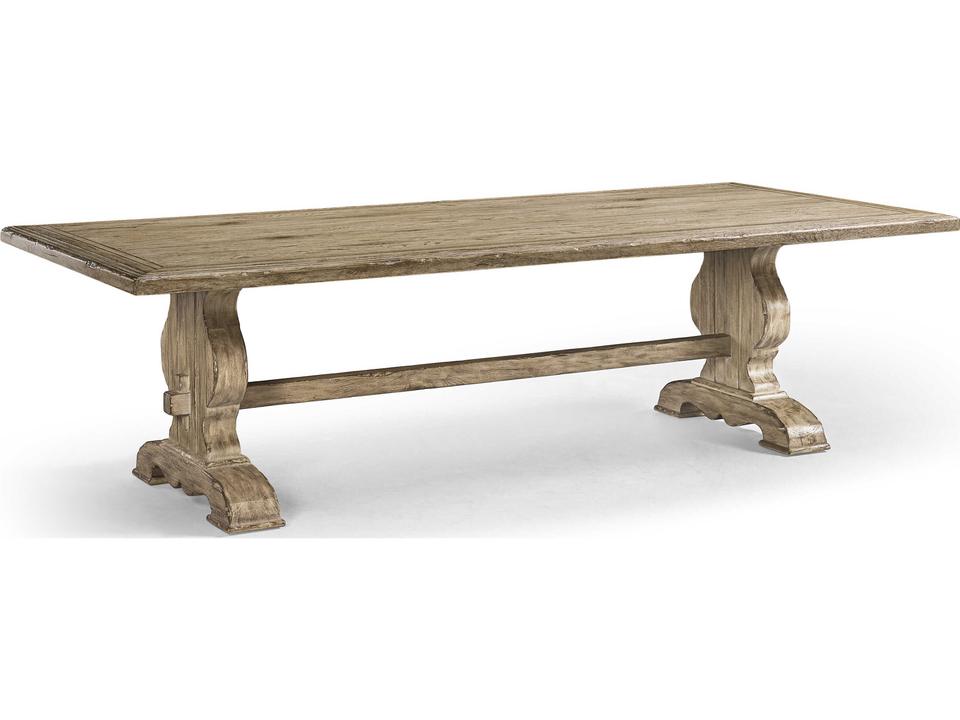 Sagehill 124-Inch Rectangular Dining Table in Timberon Grey Oak