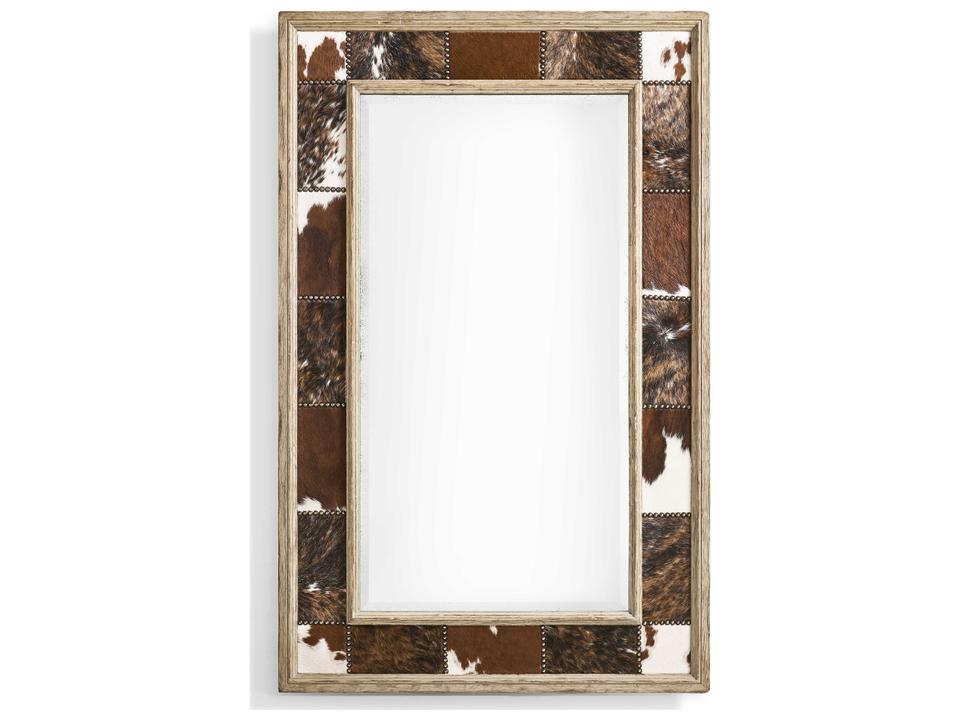 Sagehill Rectangular Hide Mirror in Timberon Grey Oak