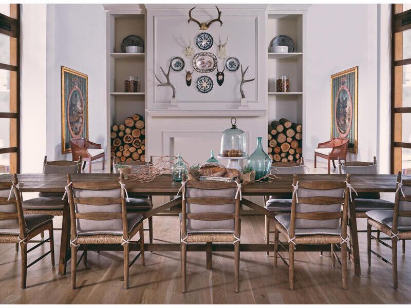 Timeless Oak Wood Dining Room Set