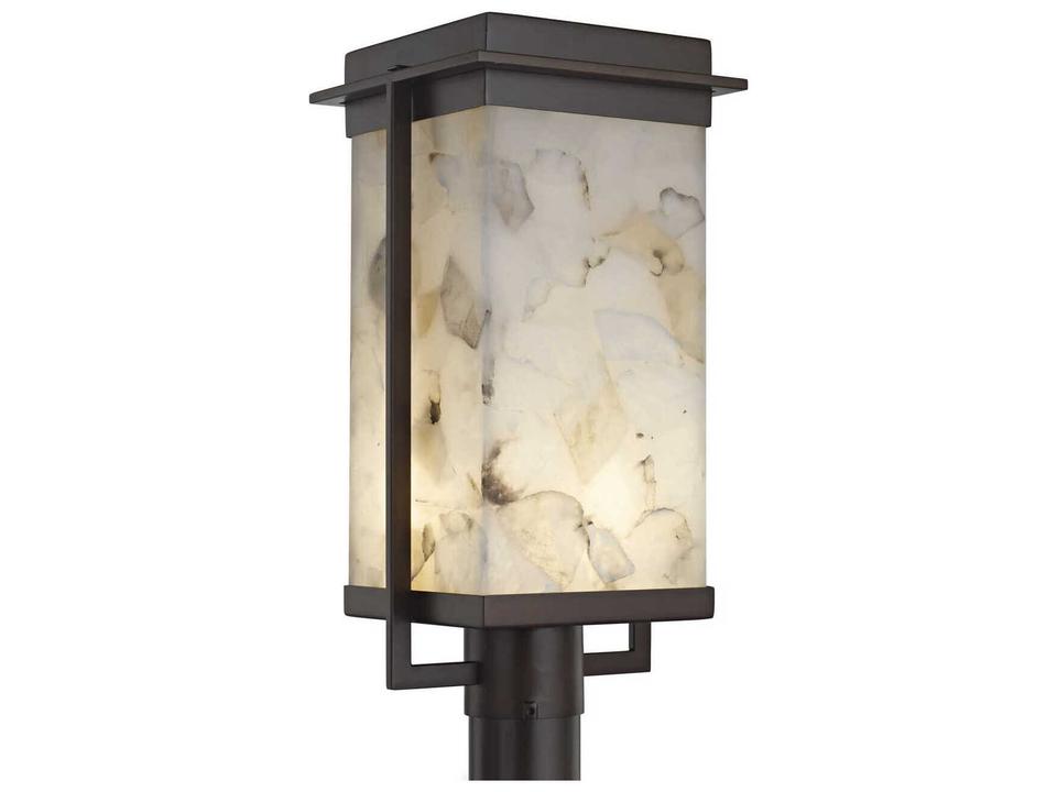 Alabaster Rocks Pacific LED Outdoor Post Light