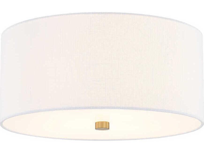 Classic 3-Light Drum Flush Mount Ceiling Light