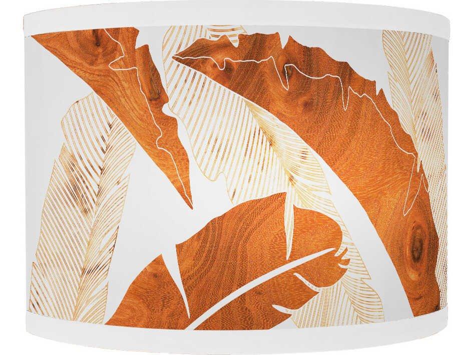 Banana Printed Lyle 1-Light Brown Wall Sconce