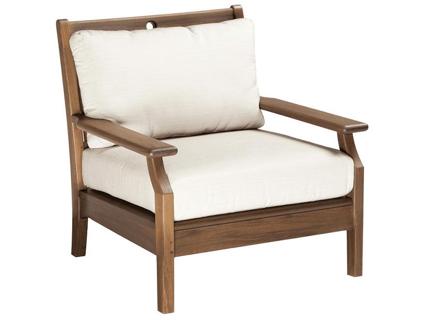 Opal Ipe Wood Outdoor Lounge Chair