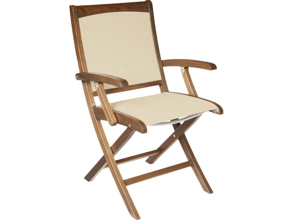 Topaz IPE Folding Sling Arm Chair
