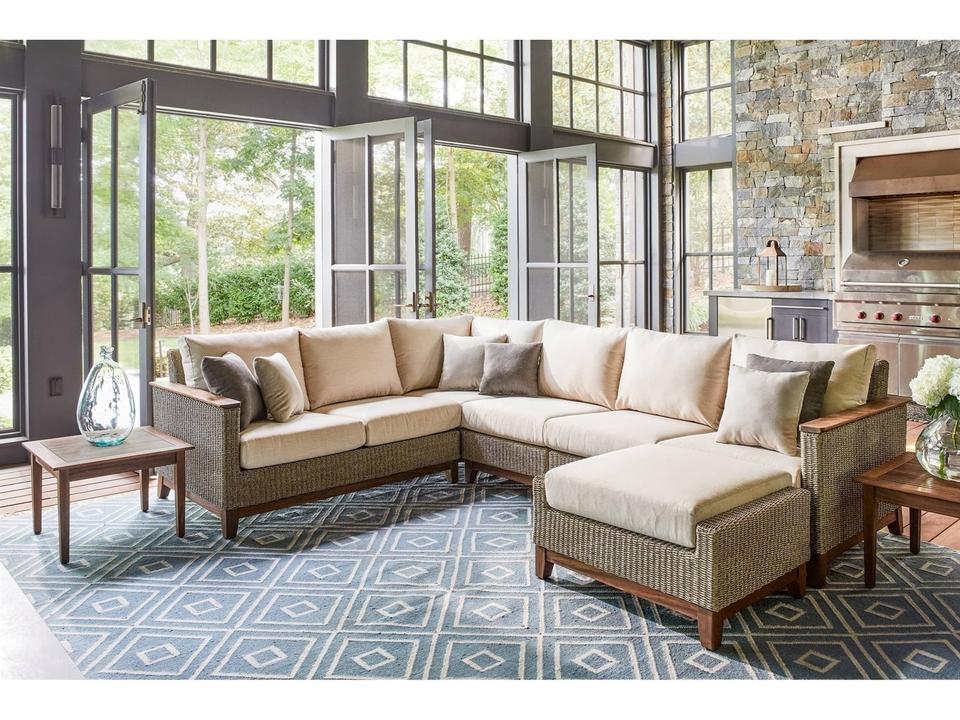 Furniture Coral IPE Sectional Lounge Set