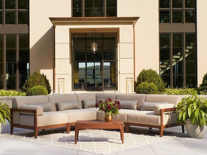 Furniture Mix IPE Sectional Lounge Set