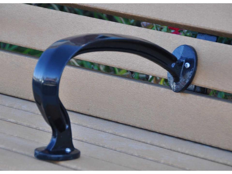 Accessories Recycled Plastic Black Heritage Armrest