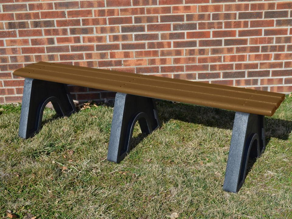 Sport Recycled Plastic 6 ft. Outdoor Bench