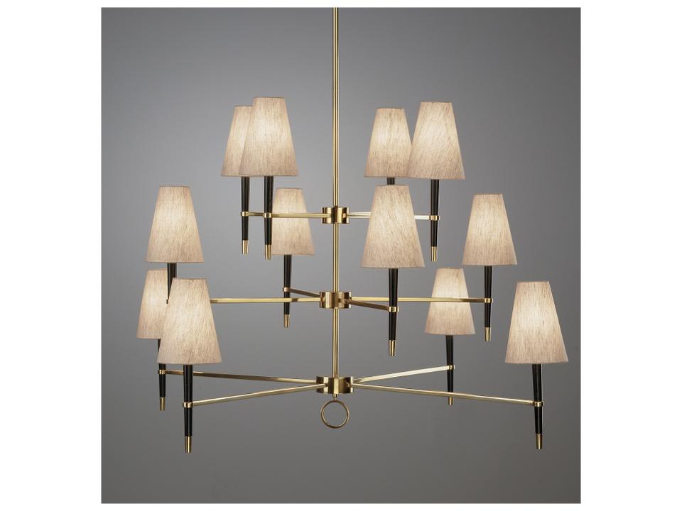 Ventana Black Chandelier