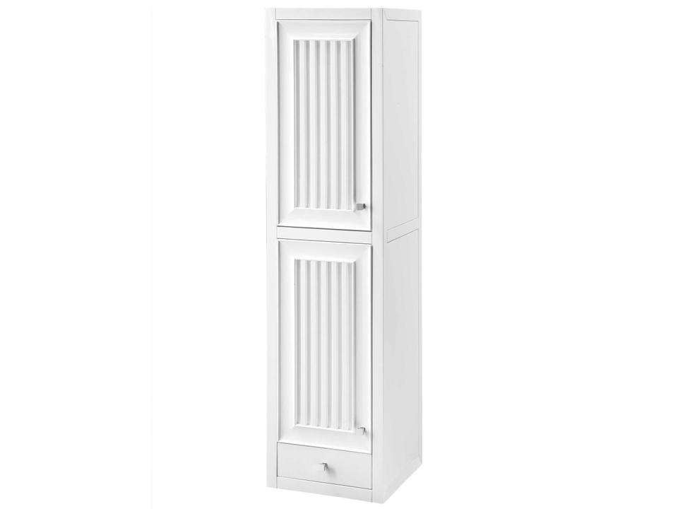 Athens White Solid Wood Accent Chest
