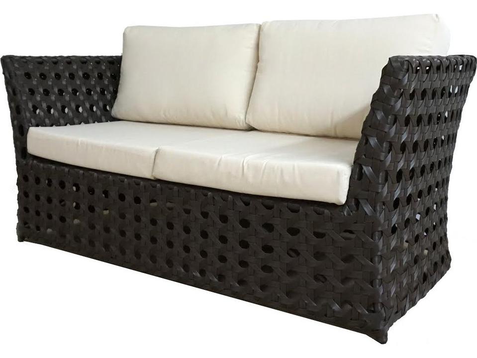 Open Wicker Loveseat