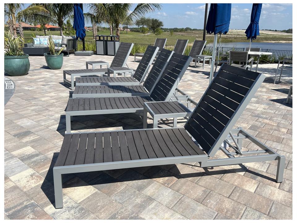 Fusion Aluminum Chaise Lounge